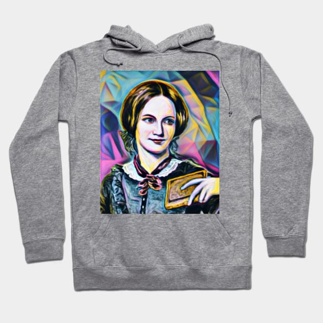 Charlotte Bronte Portrait | Charlotte Brontë 4 Hoodie by JustLit